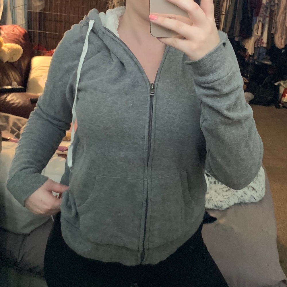 Hollister zippy sweater.